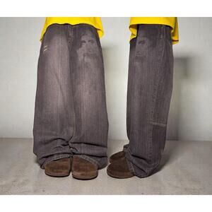 Y2k Makaveli BAGGY denim jeans Men Size 32x31 skater Wide Leg Tupac